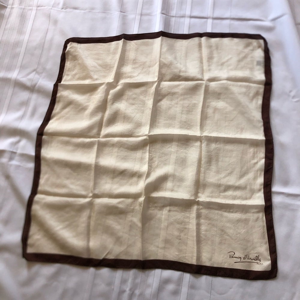 Vtg Italian Silk Scarf